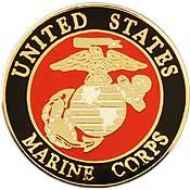 USMC Logo Mini Pin