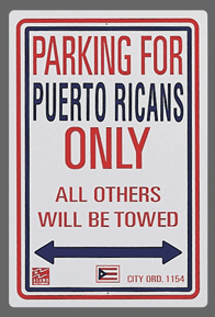 Puerto-Rican Parking Sign