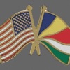 Seychelles World Flag Lapel Pin, Seychelles Friendship lapel Pins