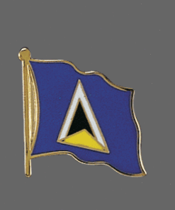 St. Lucia Lapel Pin