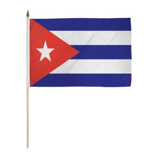 Cuba Miniature Economy Polyester Flag12 in. x 18 in.