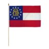 12x18in State Of Georgia Stick Flag