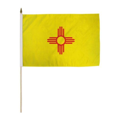 12x18in State Of New Mexico Stick Flag