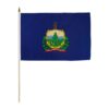 12x18in State Of Vermont Stick Flag