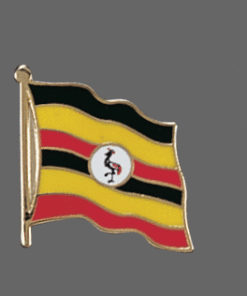 Uganda Flag Lapel Pin