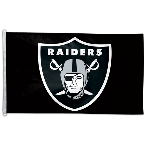 Logo Las Vegas Raiders 3-Pack Fan Decal