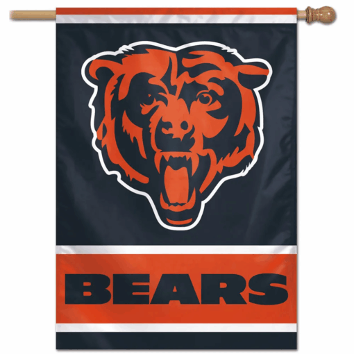 Chicago Bears 28" x 40" Primary Logo Single-Sided Vertical Banner
