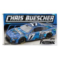 Chris Buescher 3'x5' Flag