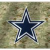 Dallas Cowboys Star Camo Flag