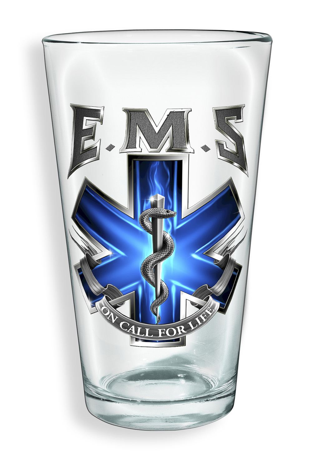 9-11 EMS Pint Glass