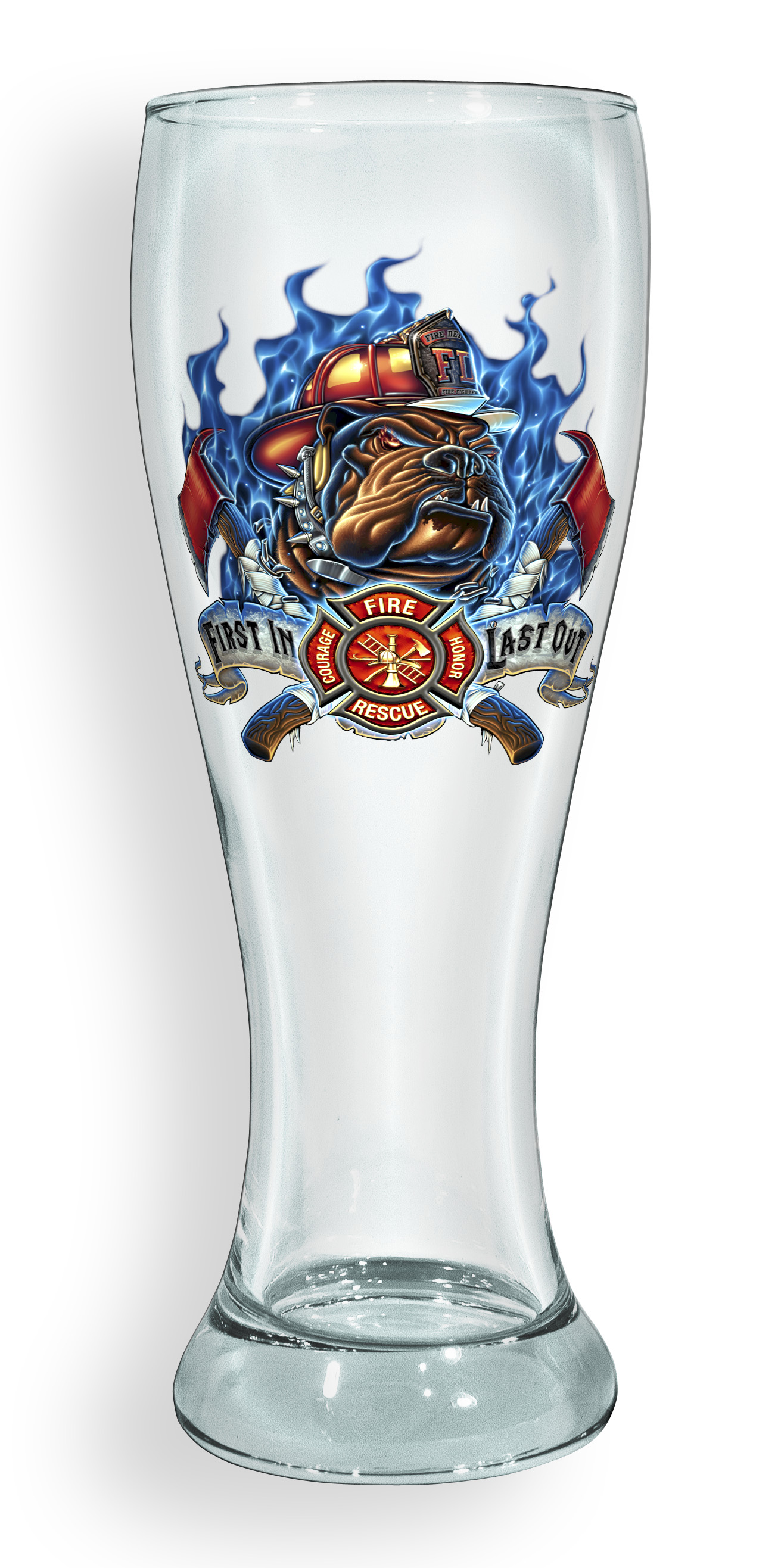 First In Last Out Pilsner Glass