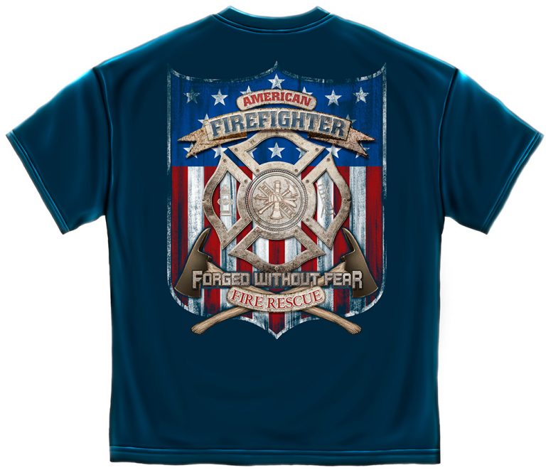 American Fire Fighter Shirt - Image 3