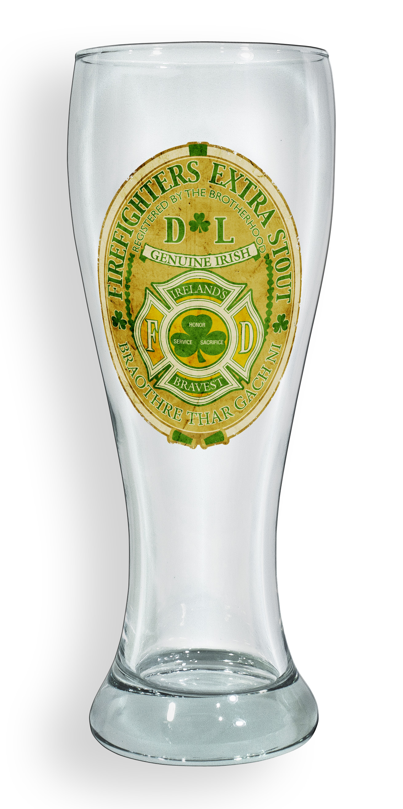 Firefighter Pilsner Glass