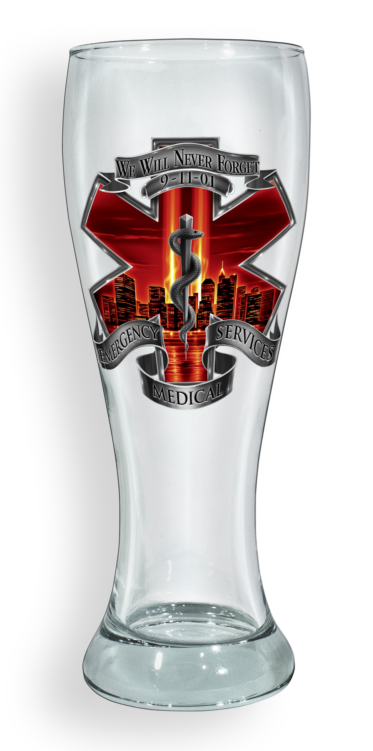 9-11 Medic Pilsner Glass