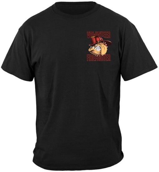 Fire Dog Volunteer Shirt, FIRE DOG VOLUNTEER
