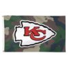 Kansas City Chiefs Camo Flag