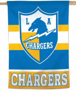 Los Angeles Chargers Classic Logo RETRO Vertical Banner 28" x 40"