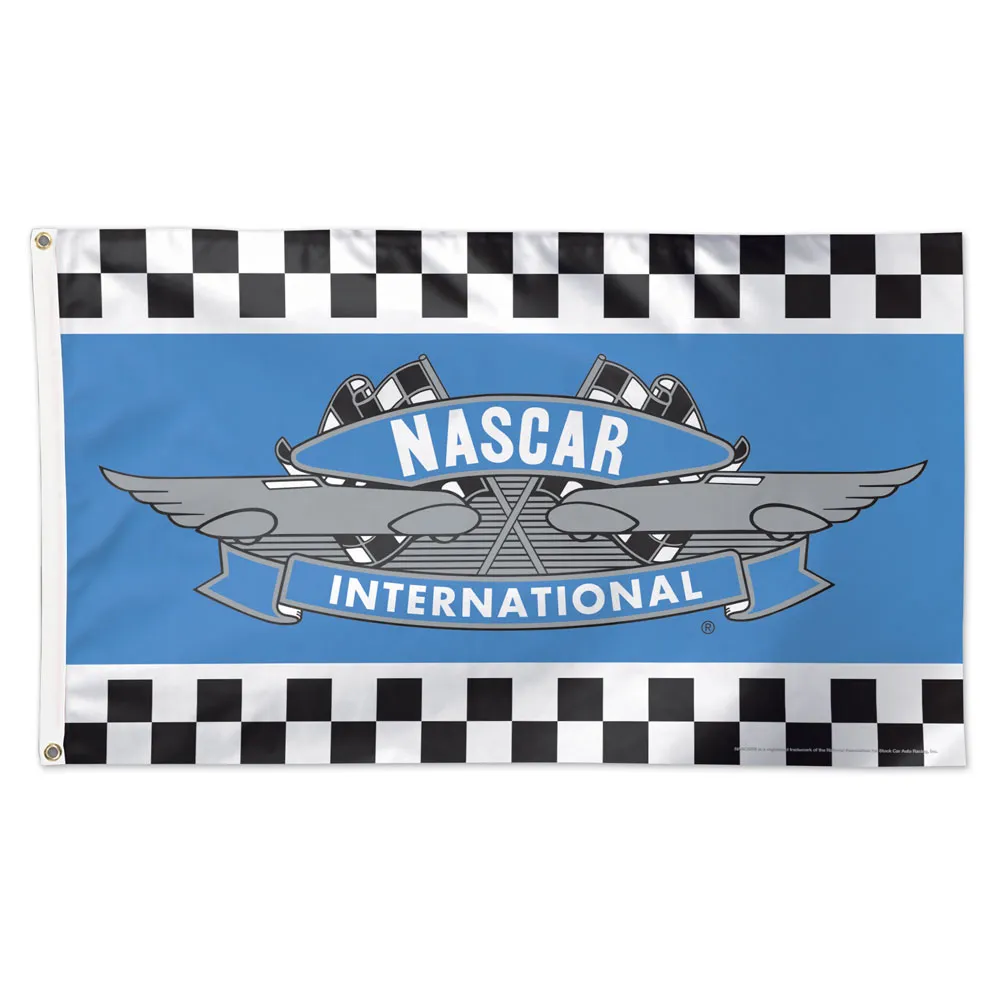 NASCAR International Logo 3'x5' Deluxe Flag