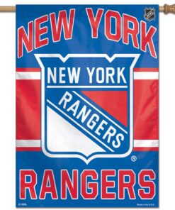 New York Rangers Banner, New York Rangers Vertical Flag 28" x 40", New York Rangers NHL Banner