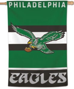 Philadelphia Eagles Classic Logo Retro Vertical Flag 28" x 40"