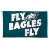 Philadelphia Eagles Slogan Flag Deluxe 3' X 5'