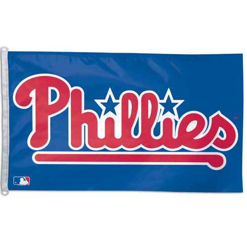 Philadelphia Phillies MLB Flag, Philadelphia Phillies Flag 3' X 5'