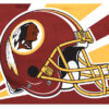 Washington Redskins Helmet Flag, Redskins 3x5 Helmet, Redskins 3x5 Flag, Washington Redskins Flags