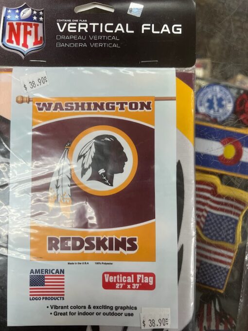 Washington Redskins Banner, Washington Redskins House Banner, Washington Redskins Logo Banner