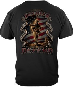 American Soldier Shirt This Will Defend