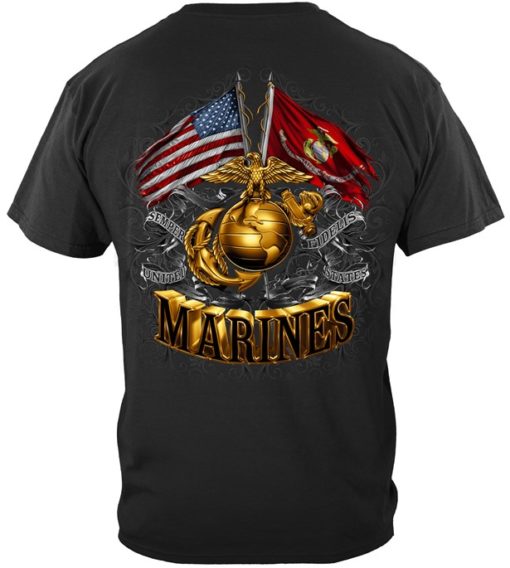 Marines Double Flag Shirt