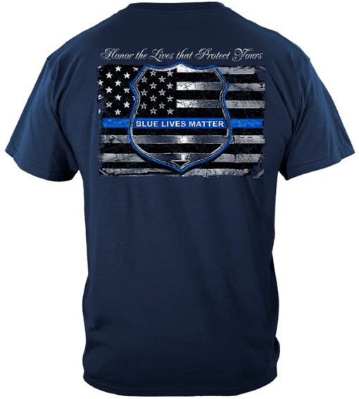 Police Blue Lives Matter Shirt