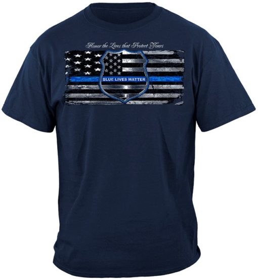 Police Blue Lives Matter Shirt