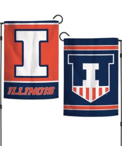 UNIVERSITY OF ILLINOIS GARDEN FLAG