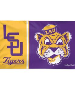 LSU Tigers College Vault Vault Flag Deluxe 3' X 5'