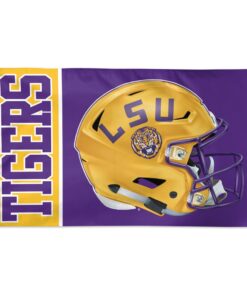 LSU Tigers Flag Deluxe 3' X 5'