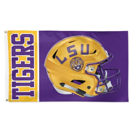 LSU Tigers Flag Deluxe 3' X 5'