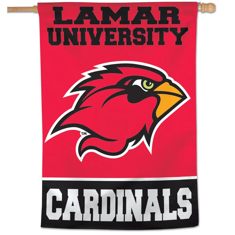 Lamar Cardinals Vertical Banner 28 x 40, Lamar Cardinals Vertical Banner 28" x 40"