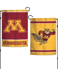 MINNESOTA GOLDEN GOPHERS GARDEN FLAGS 2 SIDED