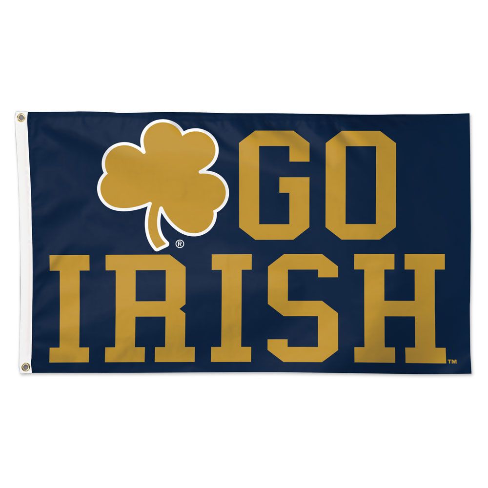 Notre Dame 3X5 Flag Banner Fighting Irish Play Like A Champion