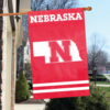Nebraska Double Sided Banner, Nebraska Cornhuskers Premium Banner Flag
