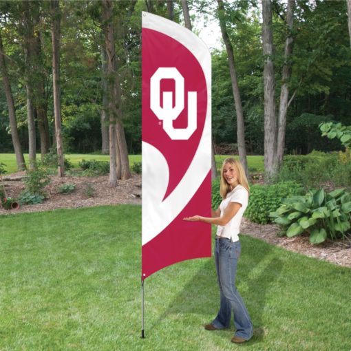 Oklahoma Tall Flag 8.5'x2.5'