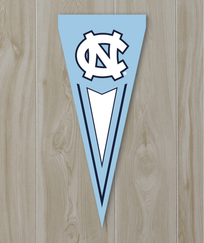 N Carolina Yard Pennat 34"x14"