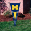 Michigan Yard Pennant 34"x14"