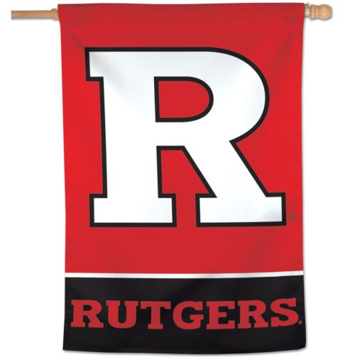 Rutgers Scarlet Knights Vertical Flag