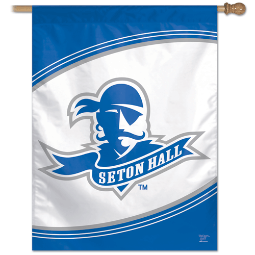 Seton Hall University Vertical Banner