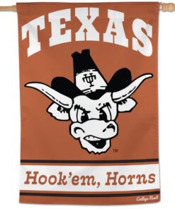 Texas Longhorns Vault Vertical Banner