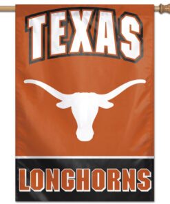 University of Texas Banner, Texas Longhorns Vertical Flag 28" x 40", Texas Longhorns Vertical Banner, University of Texas Longhorns Banner, Texas Longhorns UT Vertical Flag Banner