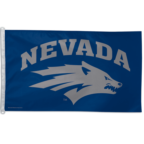 Nevada Wolf Pack Flag - Deluxe 3' X 5'