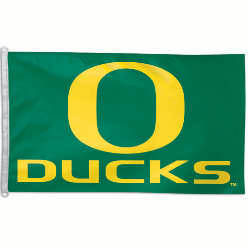 Oregon Ducks SLOGAN Flag Deluxe 3' X 5'