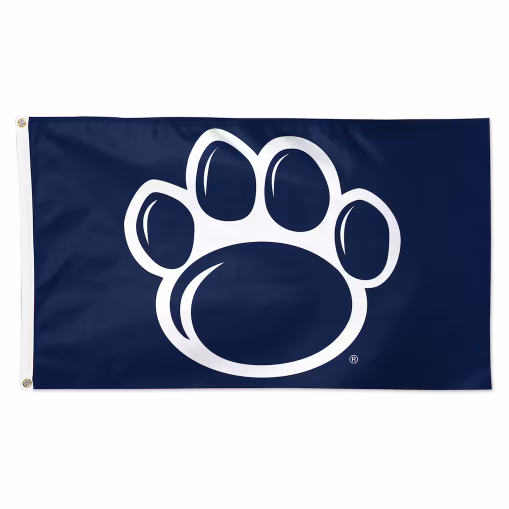 Penn State Nittany Lions Secondary Flag - Deluxe 3' X 5', 3' x 5' Deluxe Penn State Nittany Lions Secondary Logo Flag